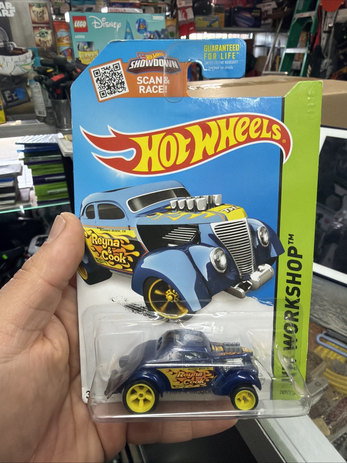 2015 HOT WHEELS SUPER TREASURE HUNT HW WORKSHOP PASS'N GASSER RR'S!