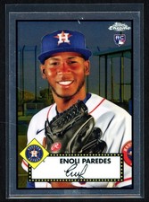 2021 Topps Chrome Platinum Anniversary #57 Enoli Paredes RC Base