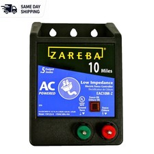 10 Mile AC Electric Fence Charger 0.5 Joule for Cattle and Livestock Safety