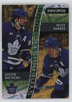 2023 Synergy Synergistic Duos Star-Star Gold Auston Matthews Mitch Marner 0tm