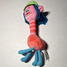 Hasbro Trolls Plush Doll Washable Small 2013 MPN B7619 Pink/Blue/Green