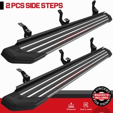 5.5 Running Board Fit 16-22 Honda Pilot 19-22 Passport Aluminumss Metal Strip