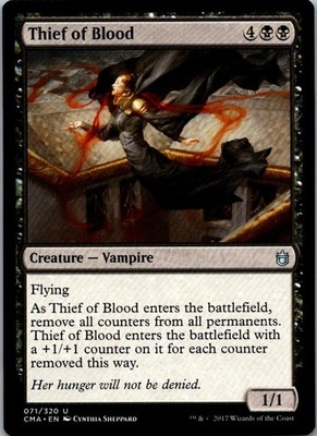 Thief of Blood 71 Uncommon Commander Anthology Magic: The Gathering Near Mint