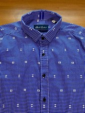 Robert Graham Modern Americana Men s L Tailored Fit Gingham Long Sleeve Shirt