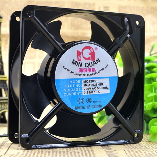Minquan Motor MQ12038HBL2 220V 0.14 0.13A 12CM Axial Fan Industrial Chassis Fan - Afbeelding 3 van 5