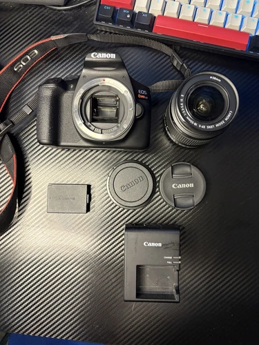 Canon EOS Rebel T7 24.1 MP Digital SLR Camera - Black (Kit with 18-55 Lens)