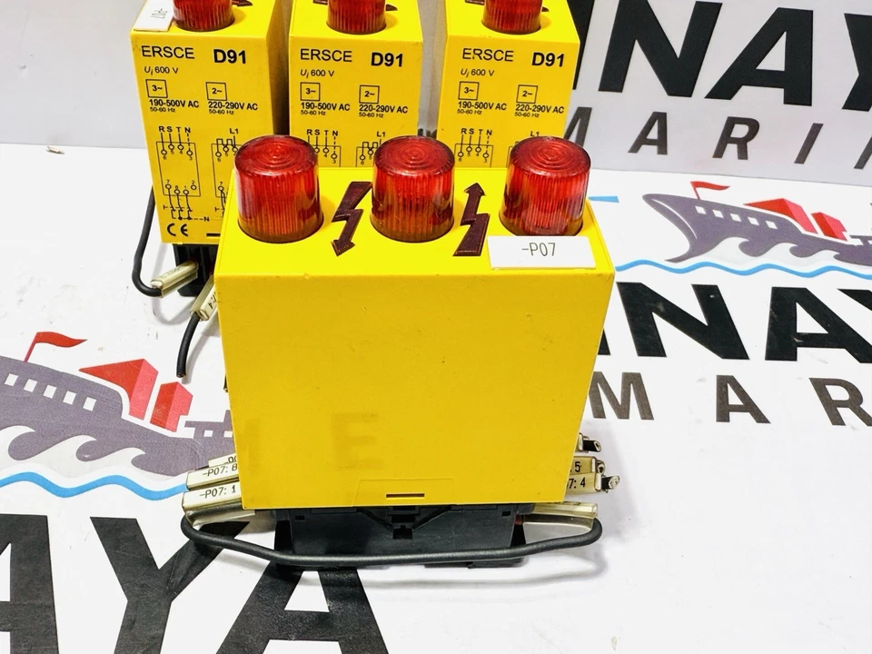 Ersce D91 RELAY 190-500V ac 50/60Hz 220-290V ac TESTED OK - Image 4 of 4