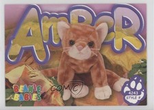 1999 Ty Beanie Babies Series 3 Amber the Cat #59 1b9b