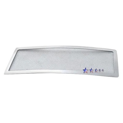 For Ford F-150 09-14 APG 1-Pc Chrome Polished 1.8 mm Wire Mesh Main Grille