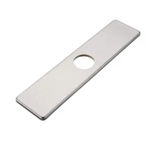 10 Inch Kitchen and Bathroom Sink Faucet Baseplate Hole Cover Deck Plate Escu...