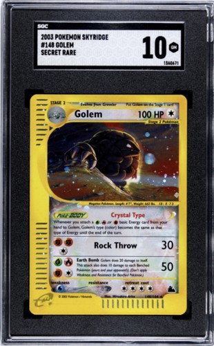 Golem graded SGC 10 for sale on eBay