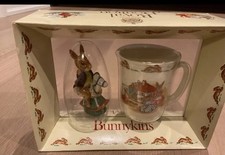 Royal Doulton Bunnykins Baby Set w Bowl  Two Handled Childrens Mug and Gift Set