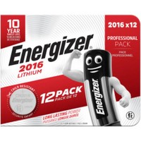 12Er Multipack Energizer Knopfzelle CR2016 3 V 12 St. 90 Mah Lithium