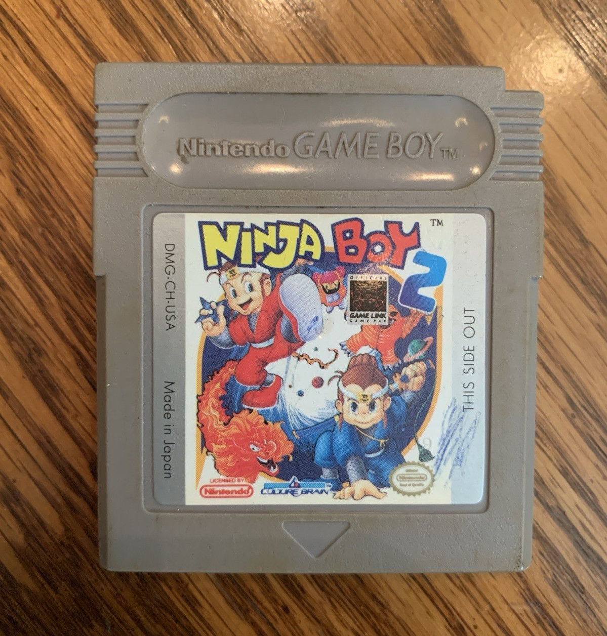 CULTURE BRAIN Ninja Boy 2 Nintendo Game Boy Cartridge NTSC-U/C (US/Canada)