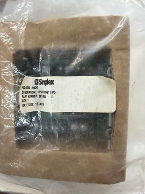 1PC Simplex 4090-9120 fire alarm single address 6-point module I/O component