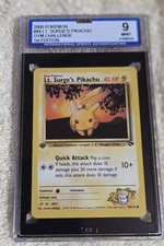 #84/132 LT. Surge's Pikachu Gym Challenge 1st Edition 2000 Pokémon Vintage Card