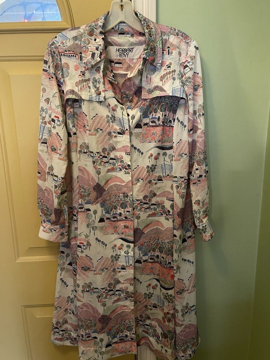 HERBERT LEVY VINTAGE SHIRT  DRESS