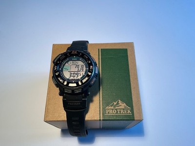 Casio Pro Trek PRW-2500-1ER Armbanduhr für Herren, Solar, neu, ungetragen