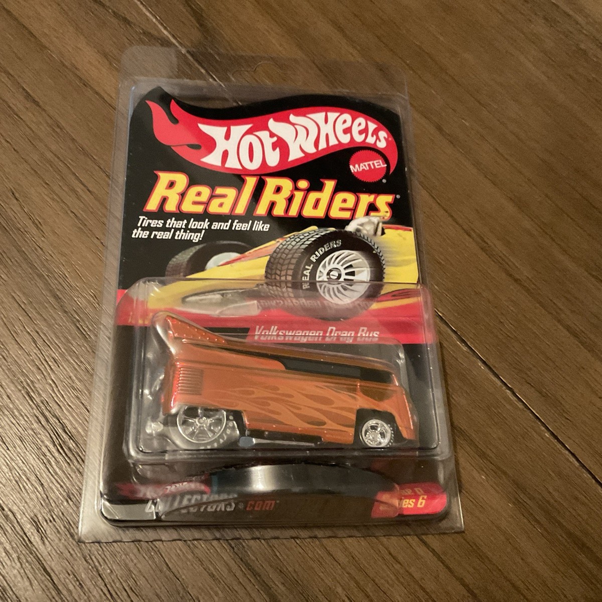 Hot Wheels RLC Real Riders Volkswagen Drag Bus Series 6 Orange