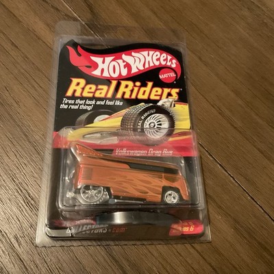 Hot Wheels RLC Real Riders Volkswagen Drag Bus Series 6 Orange