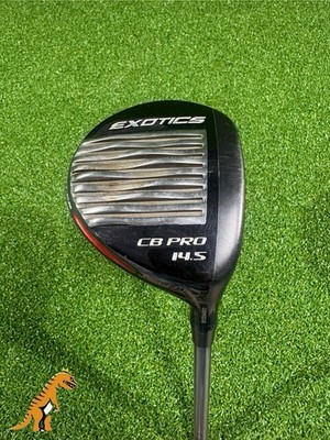 Limited Tour Edge Exotics CB Pro 14.5* 3-Wood Accra 75g Stiff Flex Graphite