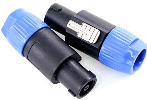 MR DJ SPMH2 2 pcs Speakon Male Head Connector Allows for Speaker Cables - Picture 5 of 6