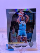 2024 Panini Prizm WNBA Silver/Holo Refractor #107 Lindsay Allen Sky