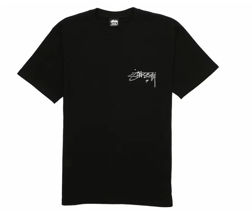 Stussy Black T-Shirts for Men for sale | eBay