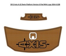 2012 Axis A22 Swim Platform Pad Boat EVA Faux...