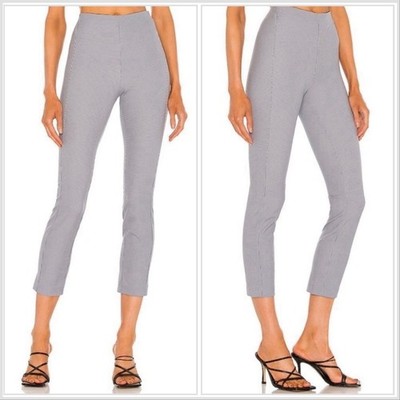 Rag & Bone Women s Simone Mini Houndstooth Skinny Cropped Pant Blue Size 6