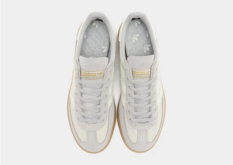 Adidas Originals Handball Spezial Mujer En Gris Y Encaje Blanco Todas las Tallas - Imagen 4 de 4