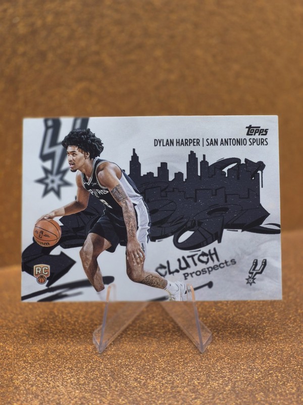 2025-26 Topps - Clutch City Prospects Dylan Harper #CC-2 (RC)