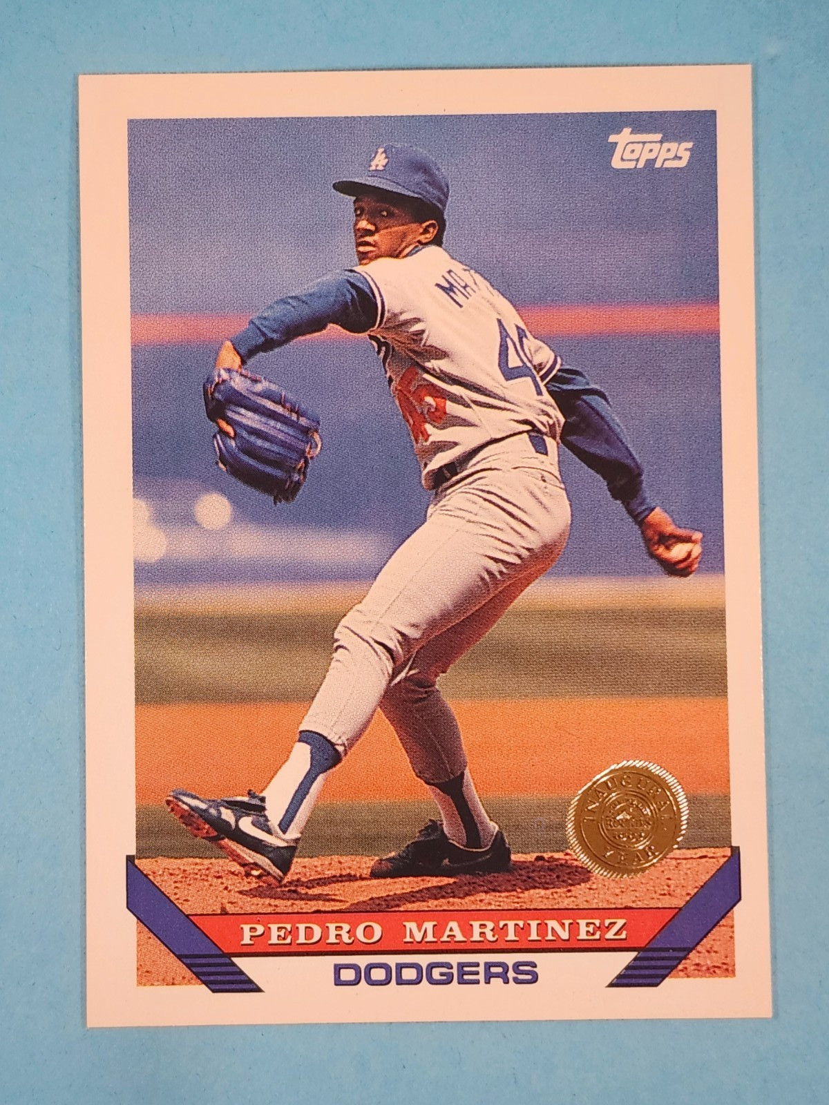 1993 Topps Rockies Inaugural Pedro Martinez Los Angeles Dodgers #557 ⚾