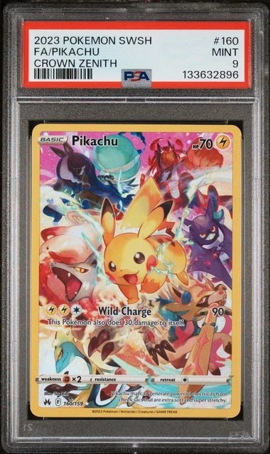 Pikachu Pokémon TCG Professional Sports Authenticator (PSA) Grade