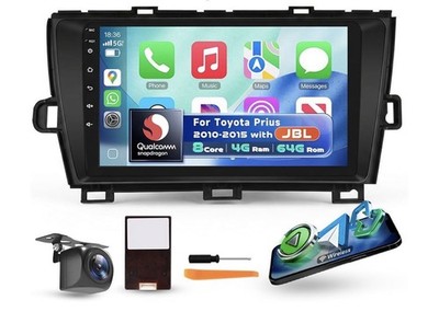 Qualcomm Octa-Core 4G+64G Car Radio Stereo for Toyota Prius 2010-2015(with
