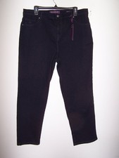 NWT - Gloria Vanderbilt Amanda Jeans, Classic Tapered Mid-Rise Size 18W Short
