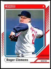 2024 Donruss On Fire #41 Roger Clemens #/75 Boston Red Sox