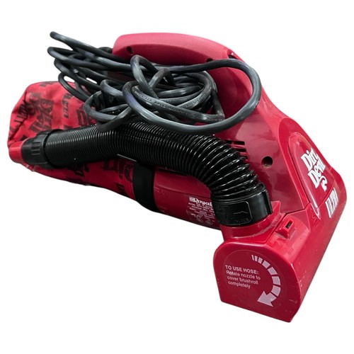 Dirt Devil Ultra Hand Vac Handheld Corded Model 08230 Red w/ Attachments & Box - Picture 4 of 8