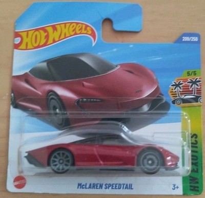 Hot Wheels - McLaren Speedtail - Rot - short card - HW Exotics 2025 - JBB28