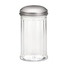 Tablecraft Shaker, spargisale in policarbonato con coperchio in acciaio inox, BP