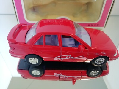Sseca Toy Mini Car Kia Sephia Red 1:33 Korea Near Mint in Box