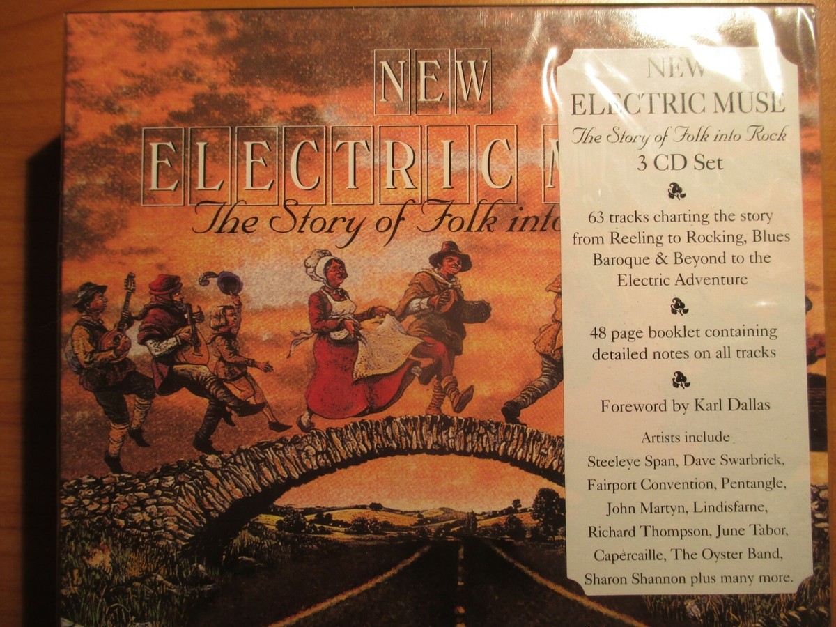 【SP7259】NEW ELECTRIC MUSE The Story of F 3 CD SET NEW ELECTRIC MUSE THE STORY OF FOLK INTO ROCK - OVP