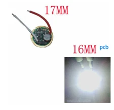 10W 1000 Lumen Cold White LED Bulb Chip 16mm PCB+ Single Mode Flashlight Driver