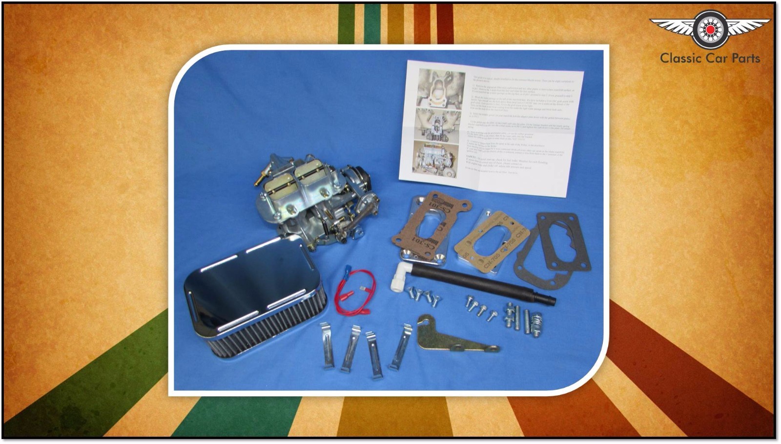 Suits Mazda 626 929 F8 & FE engine, FAJS 32/36 DGEV (Weber Type