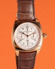 Unworn Vacheron Constantin Harmony 5300s/000r-b124 Gold Mono Pusher Chronograph