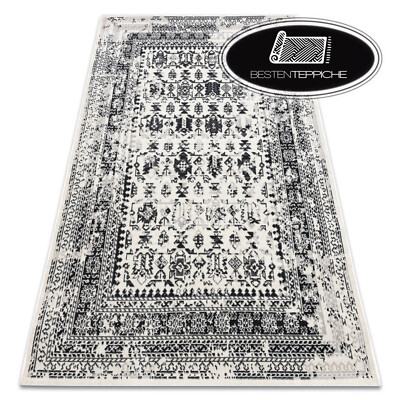 Real Fashionable Modern Rugs '' Vintage '' Beige Grey Original Best Quality