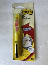 NEW Post-it Flag Yellow HIGHLIGHTER + 50 Page Flags from 2004 3M