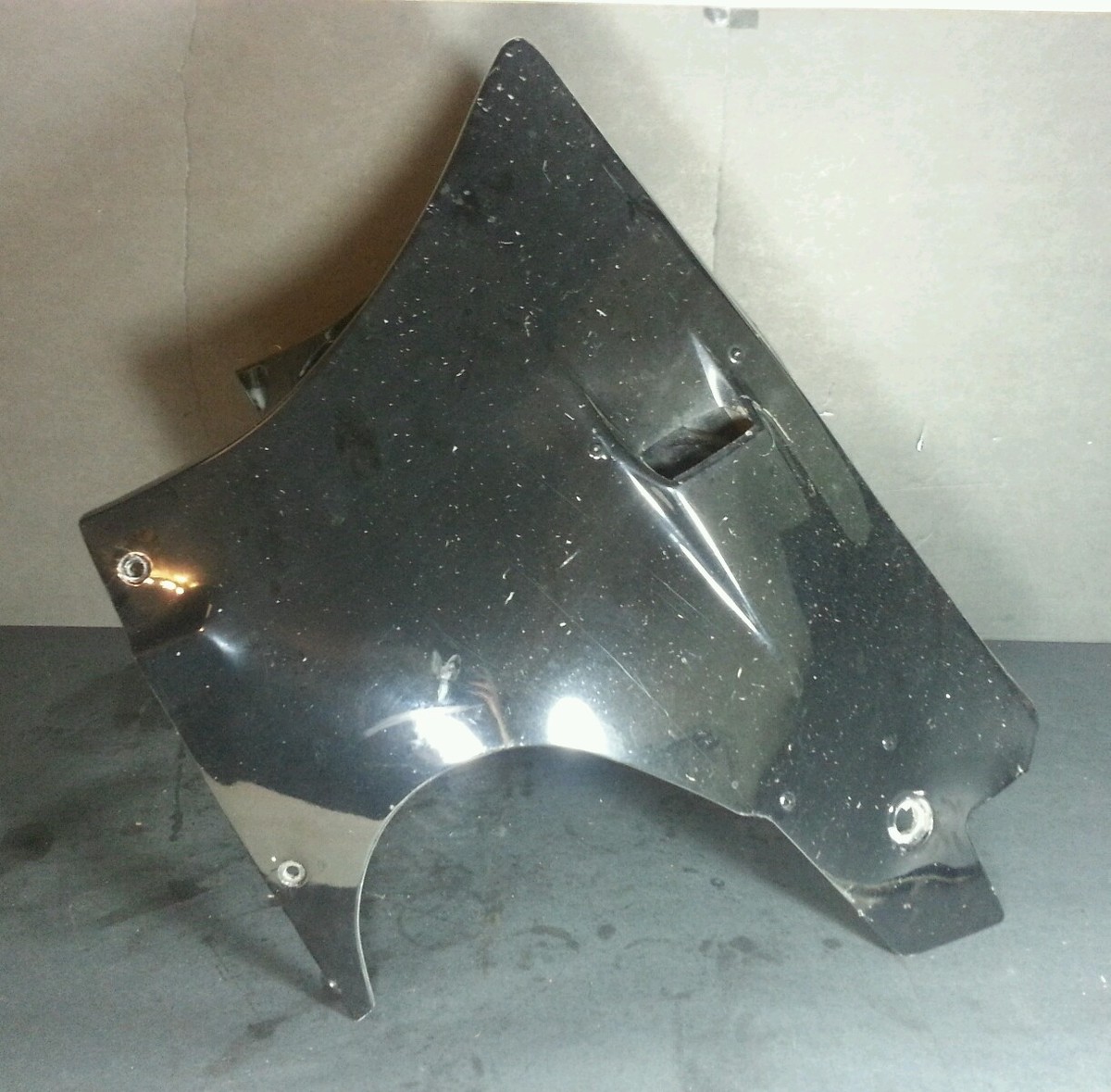 1990 90 kawasaki zx600 ninja 600 600r chin fairing front lower 1