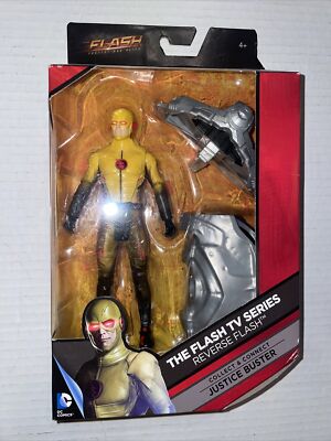 DC COMIC MULTIVERSE 2015 MATTEL 6  REVERSE FLASH TV SERIES CNC BAF FIGURE