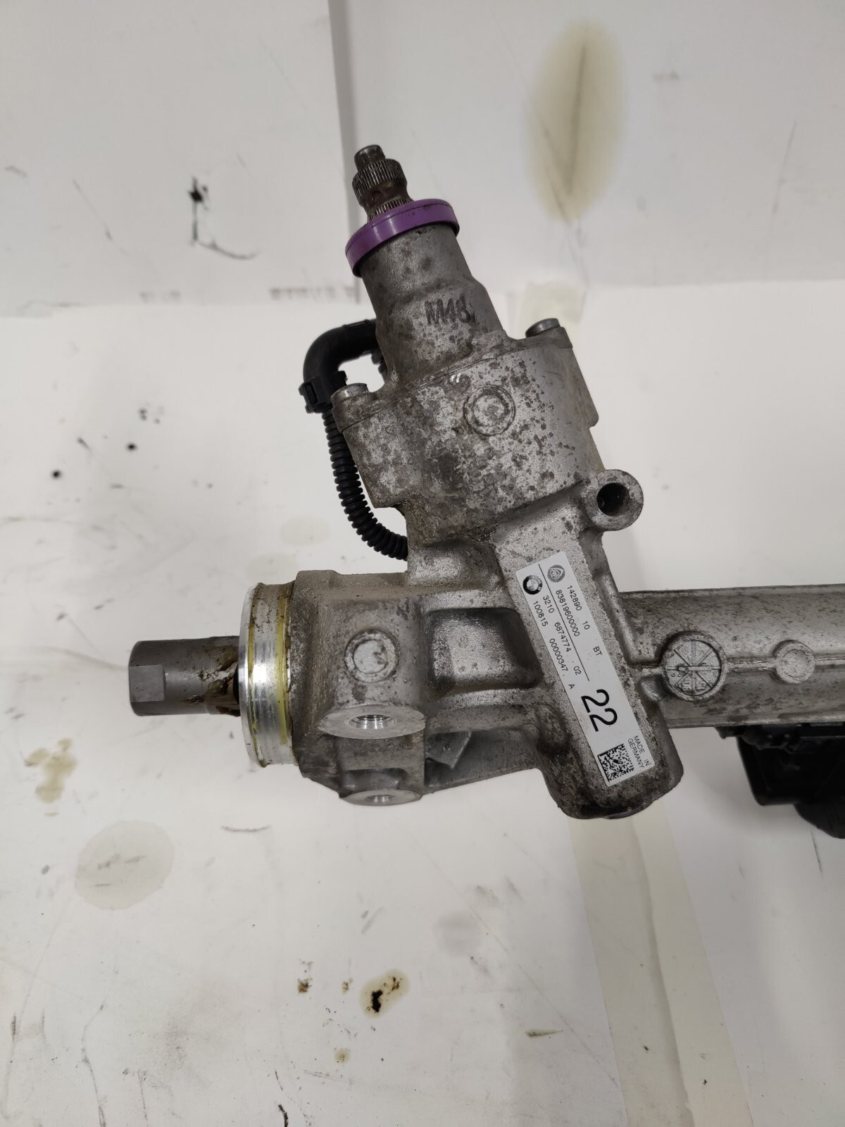 14-20 BMW I8 2015 Electric Steering Gear Rack Pinion
